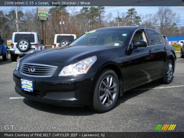 2008 Infiniti G 35 x Sedan in Black Obsidian