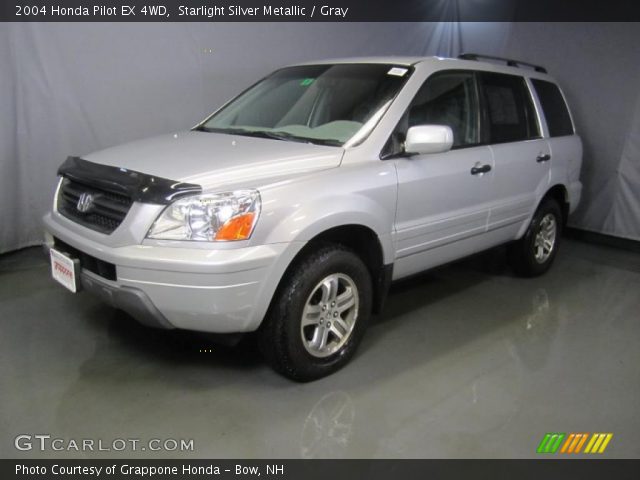 2004 Honda Pilot EX 4WD in Starlight Silver Metallic