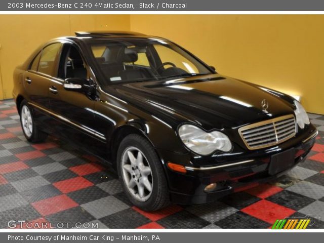 2003 Mercedes-Benz C 240 4Matic Sedan in Black