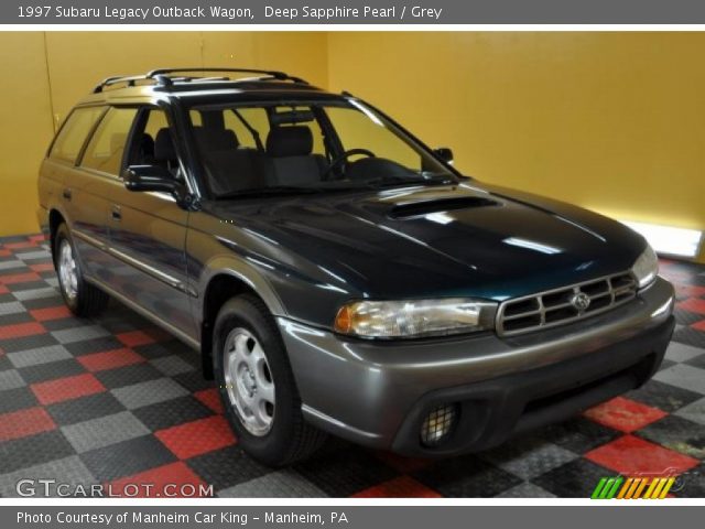 1997 Subaru Legacy Outback Wagon in Deep Sapphire Pearl