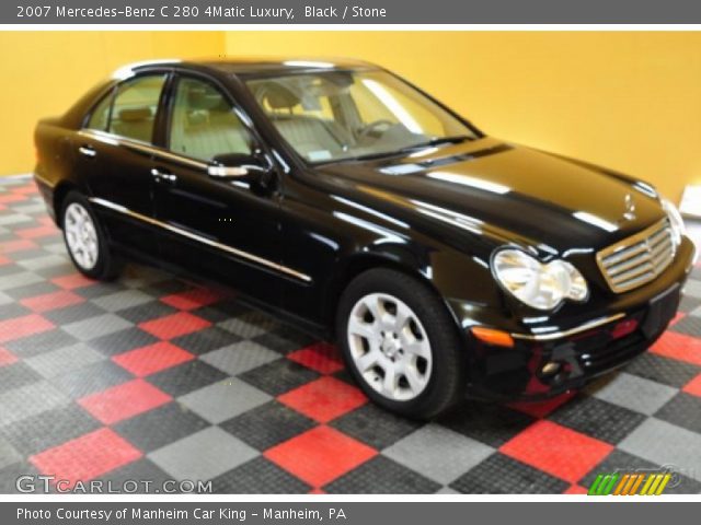 2007 Mercedes-Benz C 280 4Matic Luxury in Black