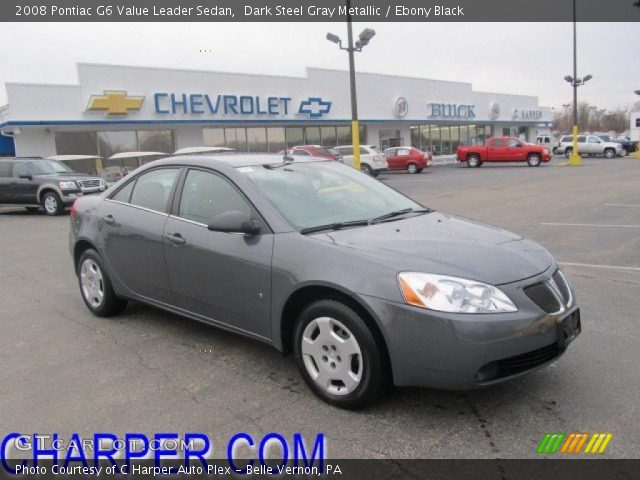 2008 Pontiac G6 Value Leader Sedan in Dark Steel Gray Metallic
