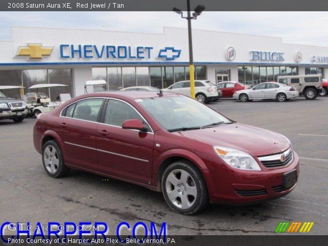 2008 Saturn Aura XE in Red Jewel