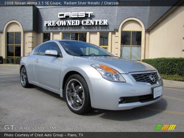 2008 Nissan Altima 3.5 SE Coupe in Radiant Silver Metallic