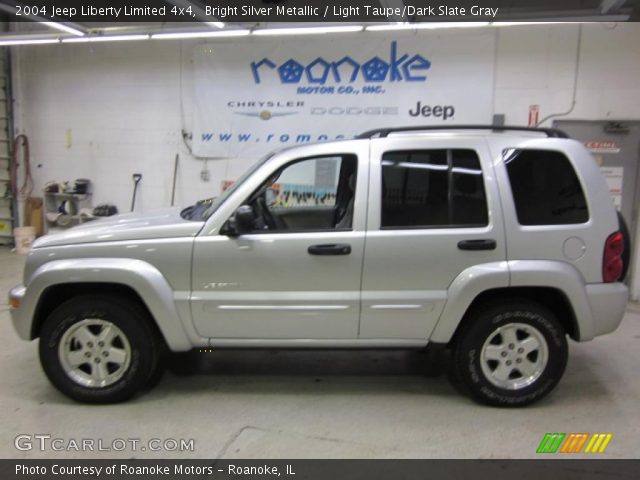 2004 Jeep Liberty Limited 4x4 in Bright Silver Metallic