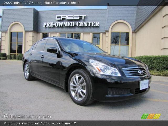 2009 Infiniti G 37 Sedan in Black Obsidian