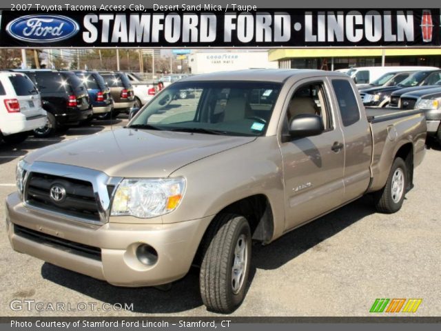 2007 Toyota Tacoma Access Cab in Desert Sand Mica
