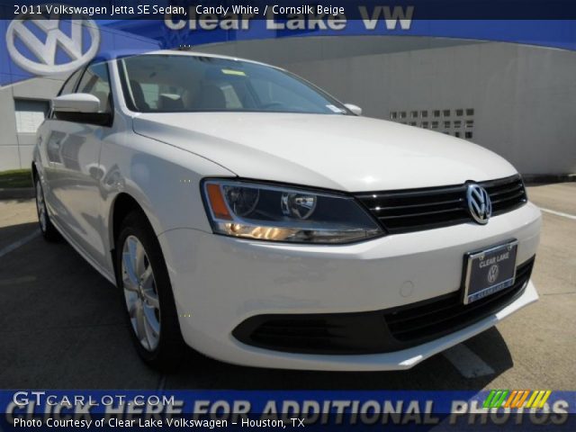 2011 Volkswagen Jetta SE Sedan in Candy White