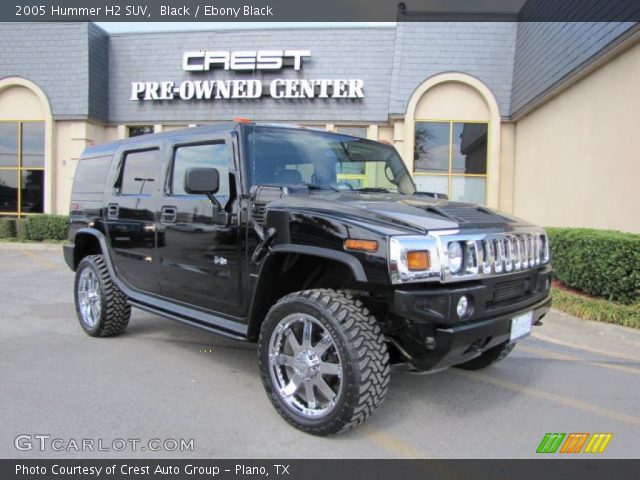 2005 Hummer H2 SUV in Black