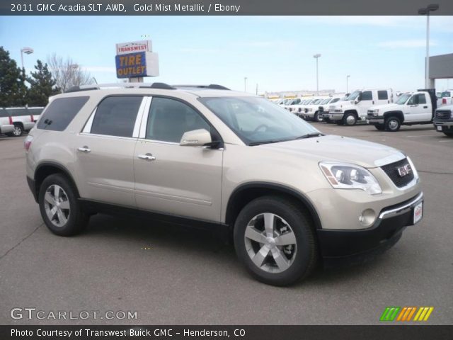 2011 GMC Acadia SLT AWD in Gold Mist Metallic