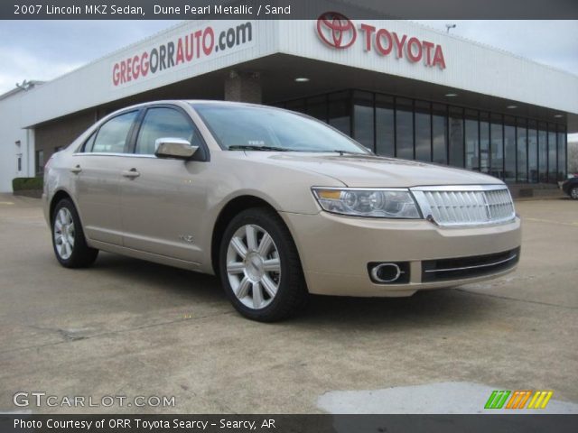 2007 Lincoln MKZ Sedan in Dune Pearl Metallic