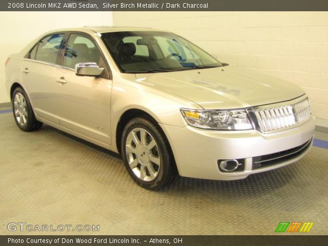 2008 Lincoln MKZ AWD Sedan in Silver Birch Metallic