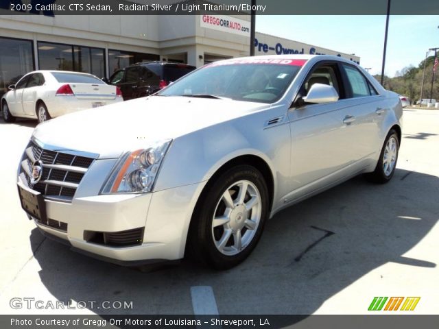 2009 Cadillac CTS Sedan in Radiant Silver