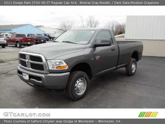 2011 Dodge Ram 2500 HD ST Regular Cab 4x4 in Mineral Gray Metallic