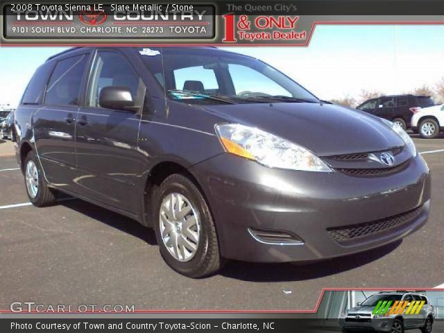 2008 Toyota Sienna LE in Slate Metallic