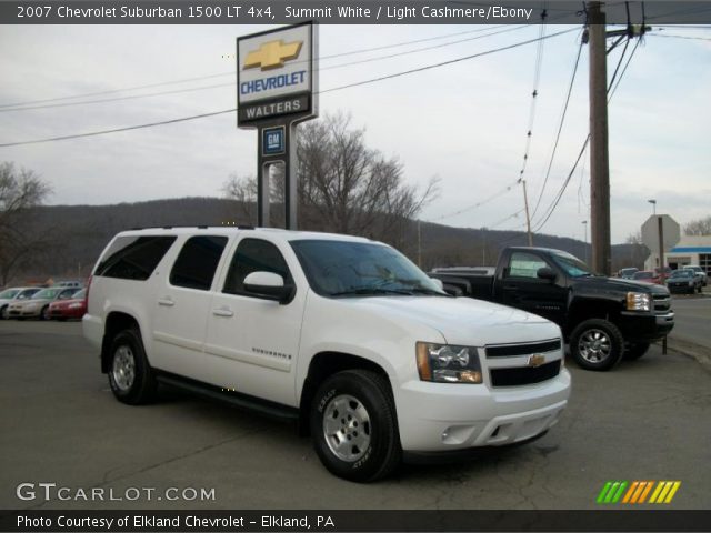 2007 Chevrolet Suburban 1500 LT 4x4 in Summit White
