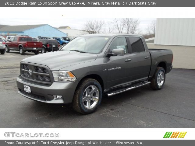 2011 Dodge Ram 1500 Sport Crew Cab 4x4 in Mineral Gray Metallic