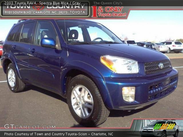 2003 Toyota RAV4  in Spectra Blue Mica