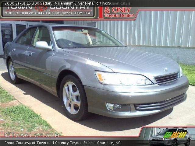 2000 Lexus ES 300 Sedan in Millennium Silver Metallic