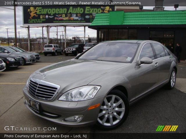 2007 Mercedes-Benz S 550 4Matic Sedan in Pewter Metallic