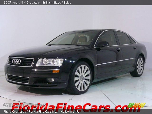 2005 Audi A8 4.2 quattro in Brilliant Black