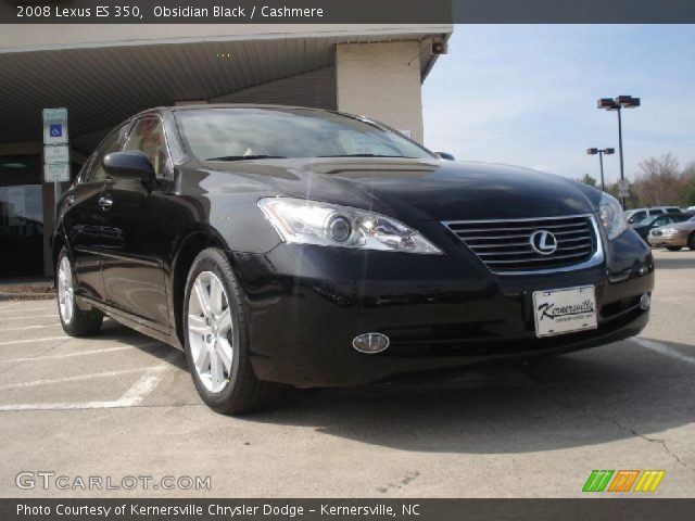 2008 Lexus ES 350 in Obsidian Black