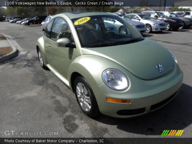 2008 Volkswagen New Beetle S Coupe in Gecko Green