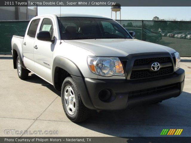 2011 Toyota Tacoma Double Cab in Super White