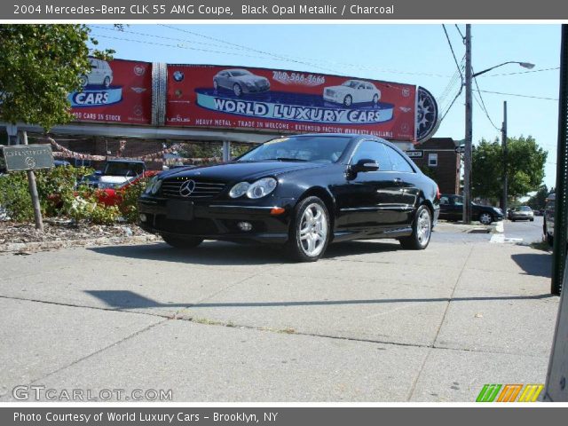2004 Mercedes-Benz CLK 55 AMG Coupe in Black Opal Metallic