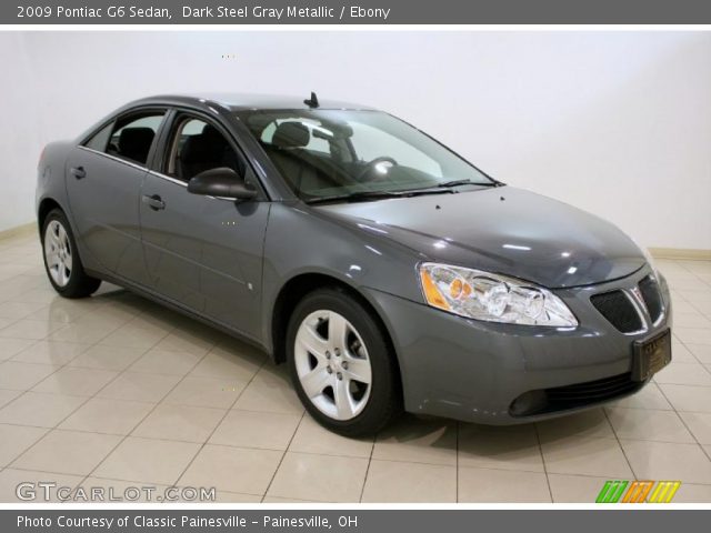 2009 Pontiac G6 Sedan in Dark Steel Gray Metallic