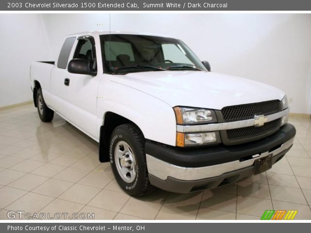 2003 Chevrolet Silverado 1500 Extended Cab in Summit White