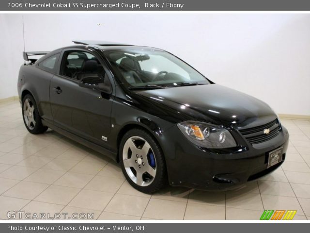 2006 Chevrolet Cobalt SS Supercharged Coupe in Black