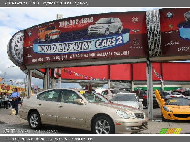 2004 Lexus GS 300 in Mystic Gold Metallic