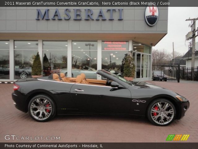 2011 Maserati GranTurismo Convertible GranCabrio in Nero Carbonio (Black Metallic)