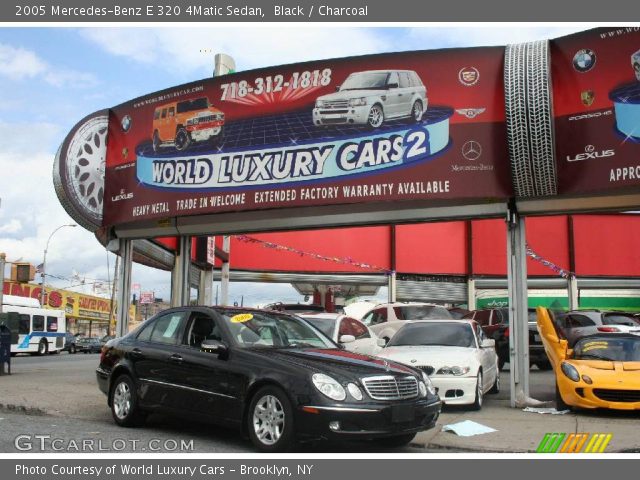 2005 Mercedes-Benz E 320 4Matic Sedan in Black