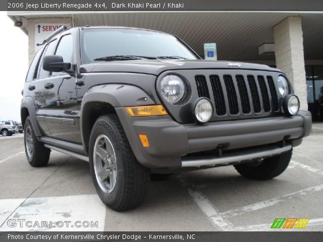 2006 Jeep Liberty Renegade 4x4 in Dark Khaki Pearl