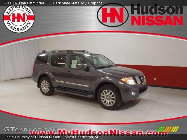 2010 Nissan Pathfinder LE in Dark Slate Metallic