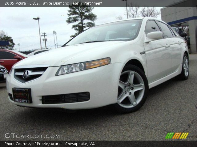 2005 Acura TL 3.2 in White Diamond Pearl