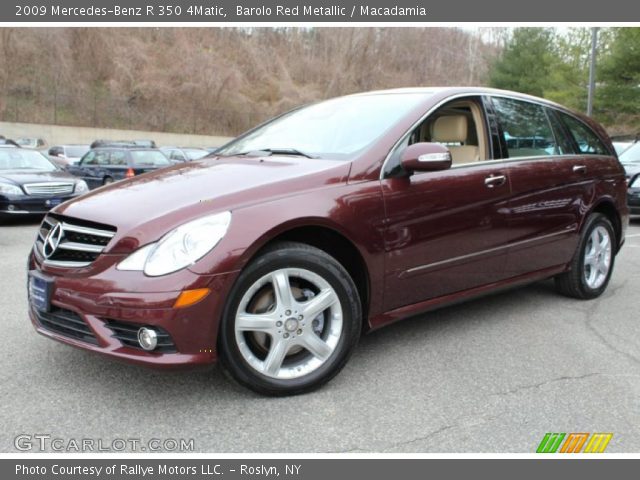 2009 Mercedes-Benz R 350 4Matic in Barolo Red Metallic