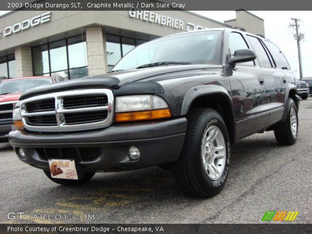 2003 Dodge Durango SLT in Graphite Metallic
