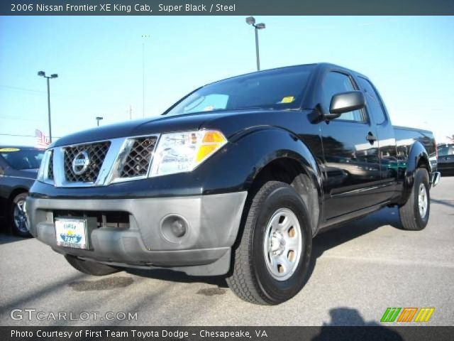 2006 Nissan Frontier XE King Cab in Super Black