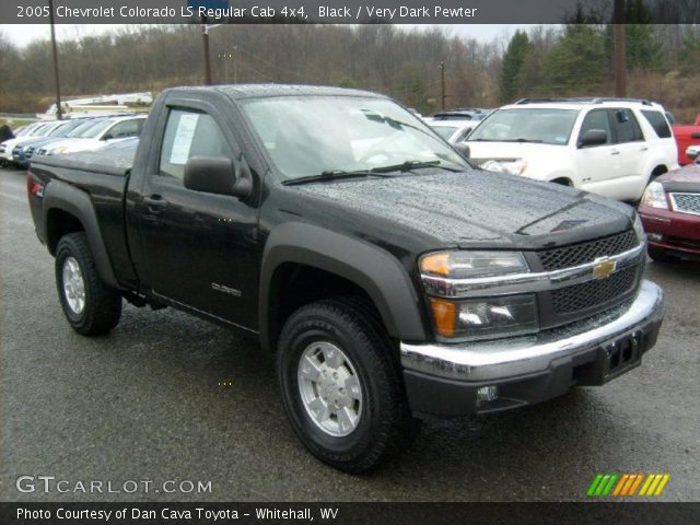 2005 Chevrolet Colorado LS Regular Cab 4x4 in Black