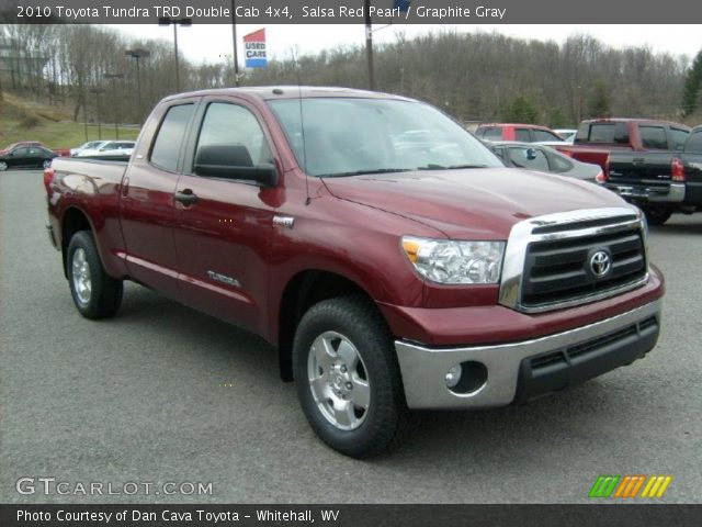 2010 Toyota Tundra TRD Double Cab 4x4 in Salsa Red Pearl