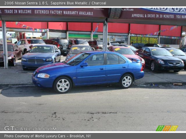 2006 Nissan Sentra 1.8 S in Sapphire Blue Metallic