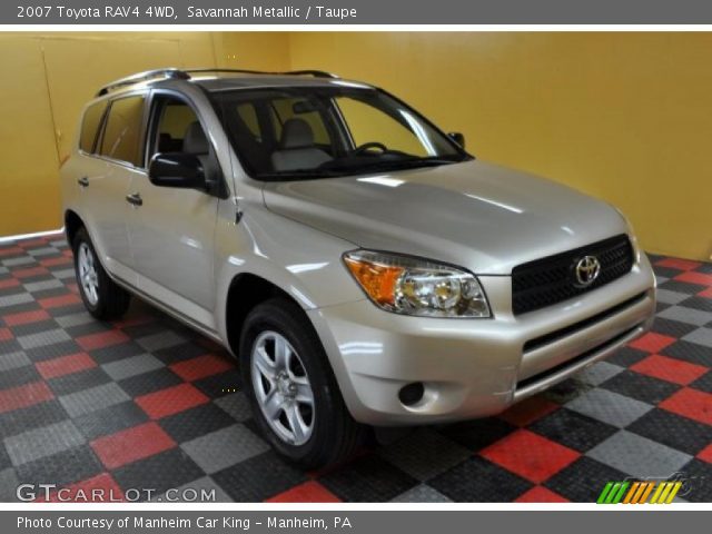 2007 Toyota RAV4 4WD in Savannah Metallic