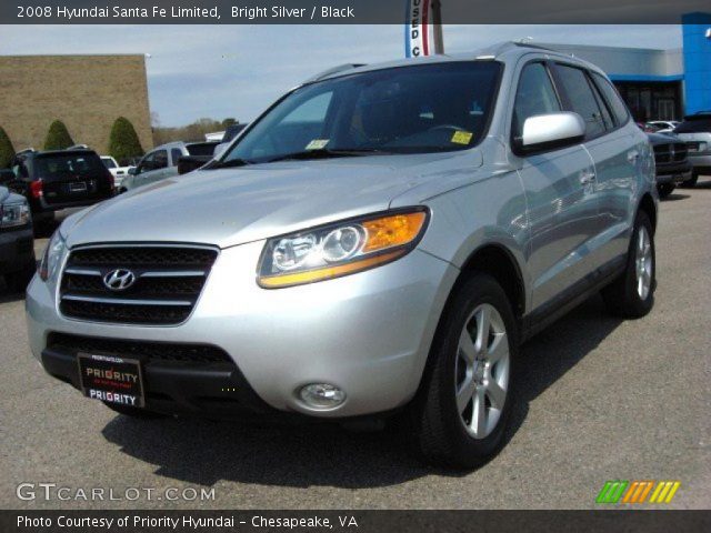 2008 Hyundai Santa Fe Limited in Bright Silver