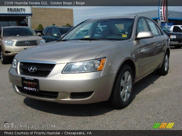 2008 Hyundai Sonata GLS in Golden Beige
