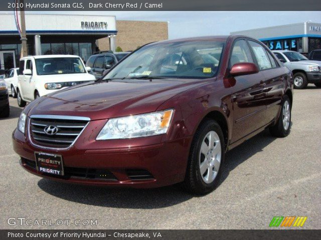 2010 Hyundai Sonata GLS in Dark Cherry Red
