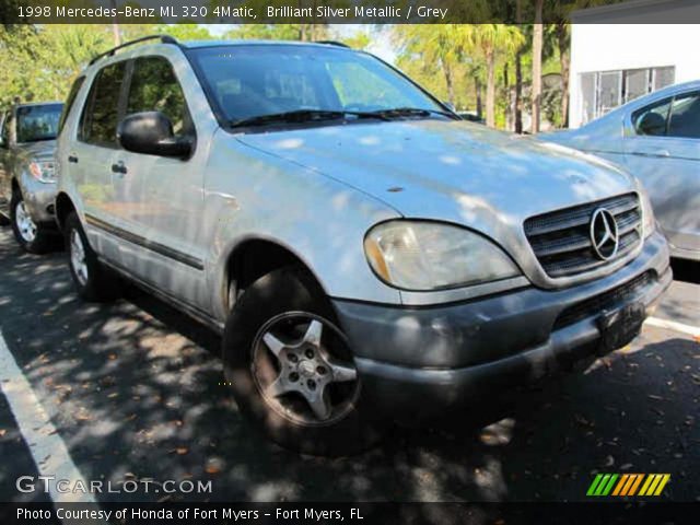 1998 Mercedes-Benz ML 320 4Matic in Brilliant Silver Metallic