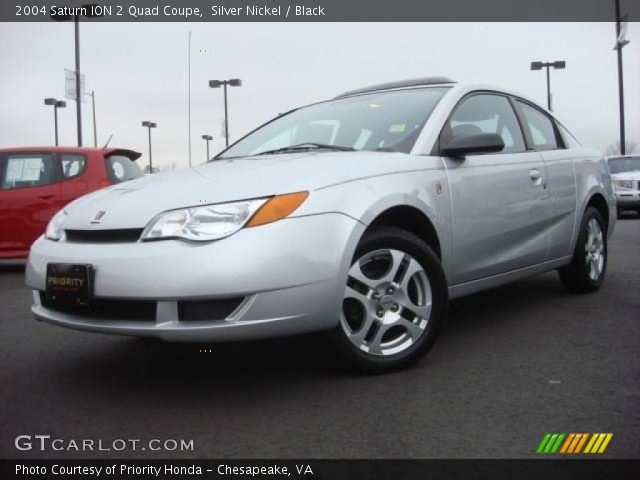2004 Saturn ION 2 Quad Coupe in Silver Nickel